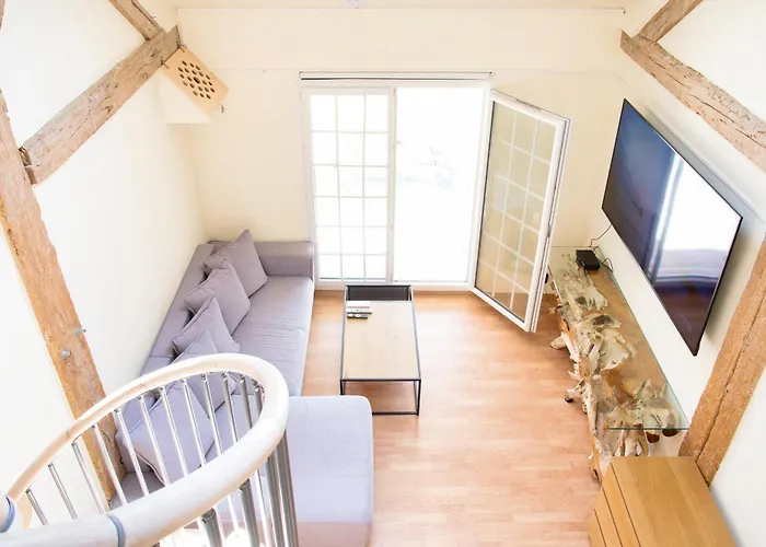 Duplex Dans Grande Ferme Renovee דירה